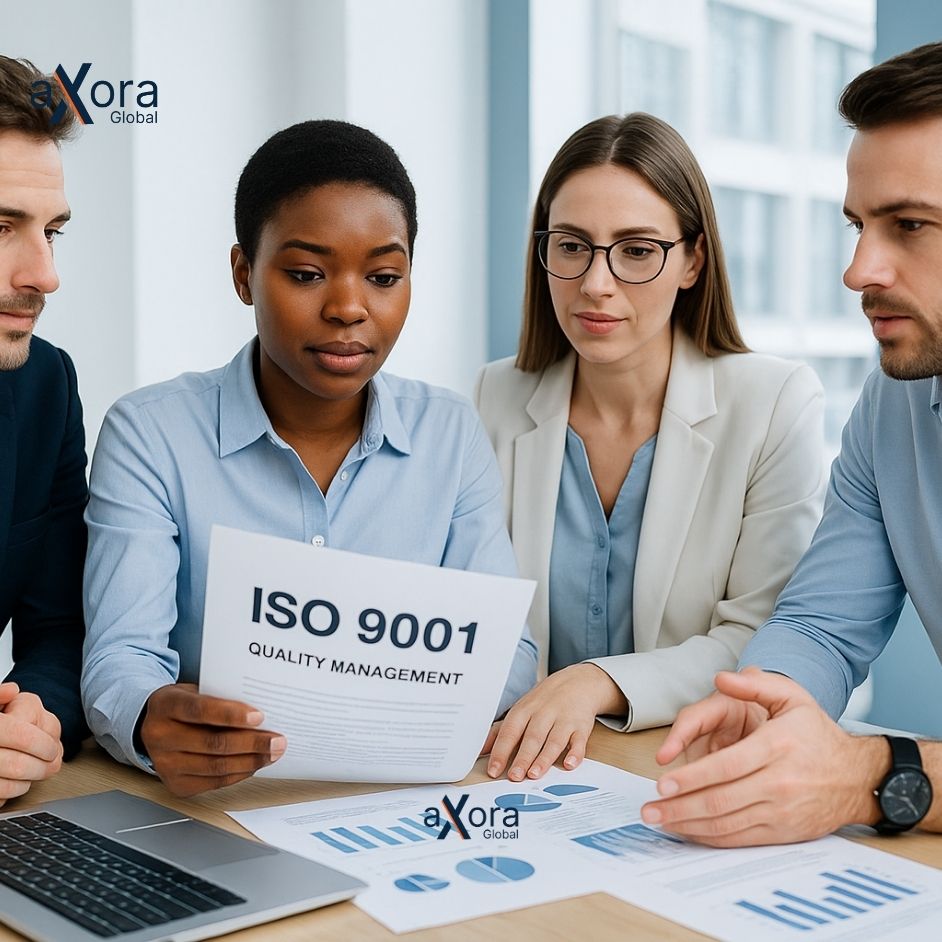 ISO 9001 Certification by Axora global