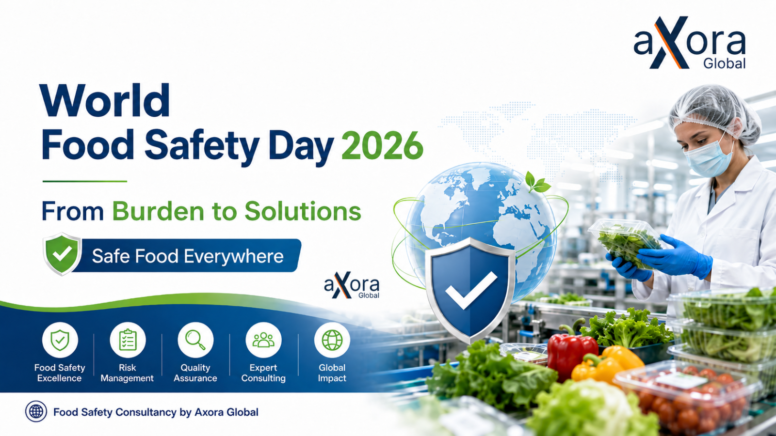 World Food Safety Day 2026 safe food everywhere featured image by Axora Global